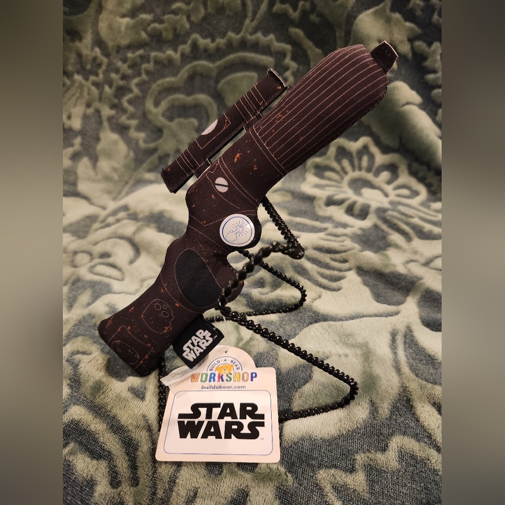Build A Bear Star Wars Plush Boba Blaster Accessory (w/ Sound) NWT